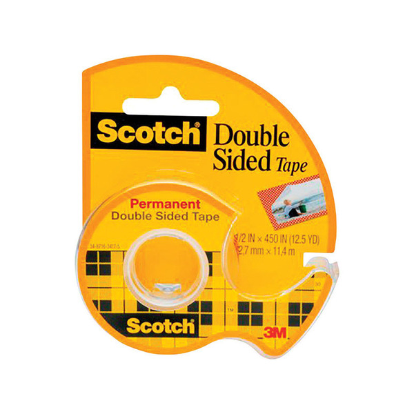 Scotch Tape, Double Sided, Permanent