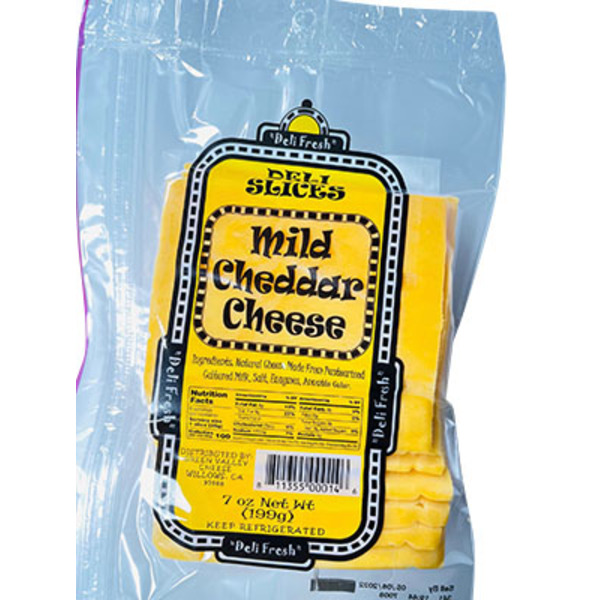 Delifresh Sliced Mild Cheddar Shingle