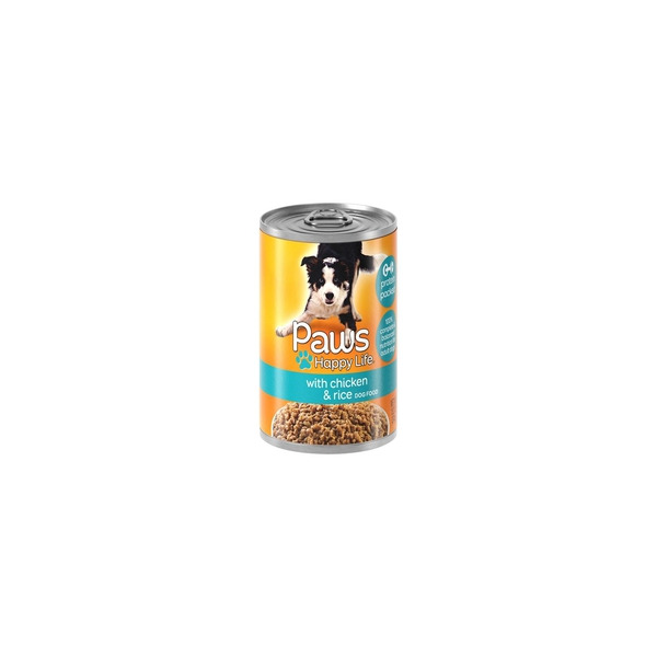 Paws Happy Life Dog Food, with Chicken & Rice Same-Day Delivery or