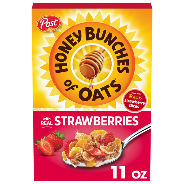 Post Sweetened Cereal With Real Strawberries Cereal