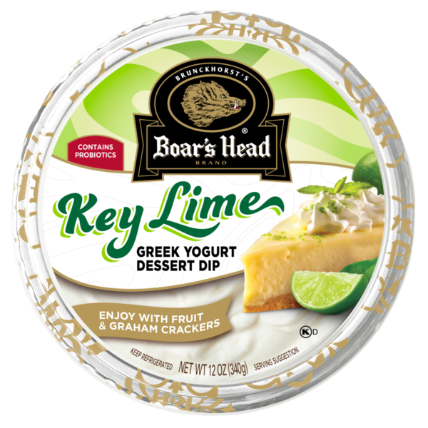 Boar's Head Greek Key Lime Yogurt Dessert Dip Same-Day Delivery or