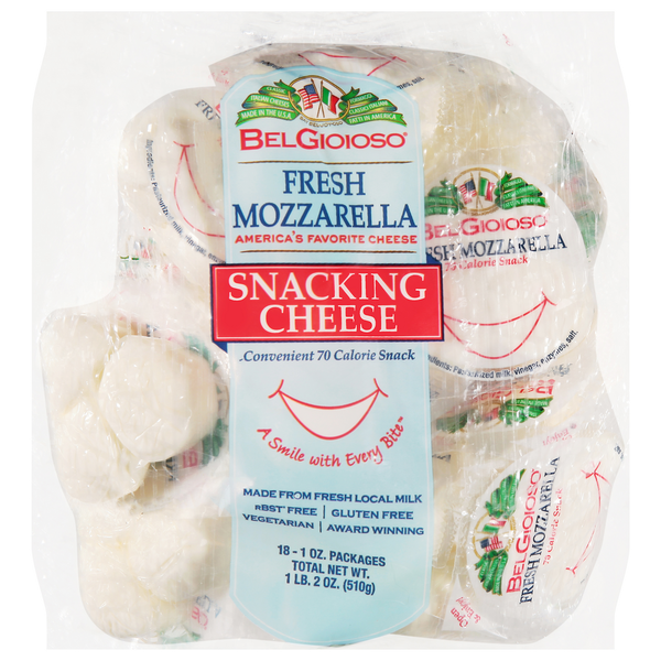 BelGioioso Snacking Cheese, Fresh Mozzarella