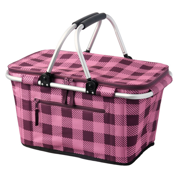 aldi 様確認用 Ls Live In Style Shopping Basket, Checkered Same-Day Delivery or