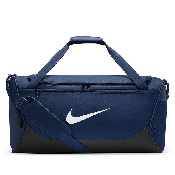Nike Brasilia Training Duffel Bag, Medium - Midnight Navy/Black/White