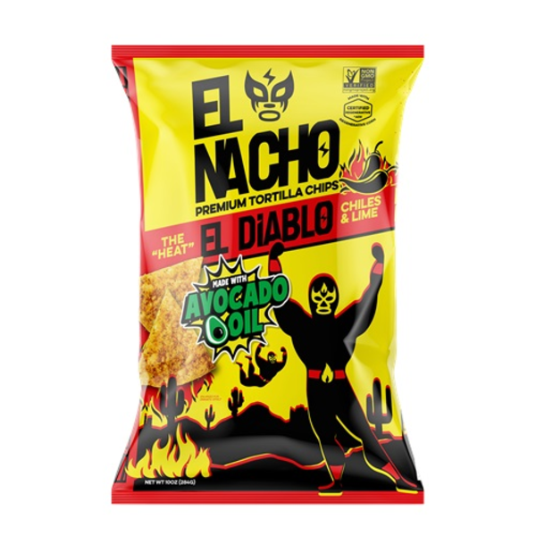 El Nacho The Heat El Diablo Premium Tortilla Chips Same-Day