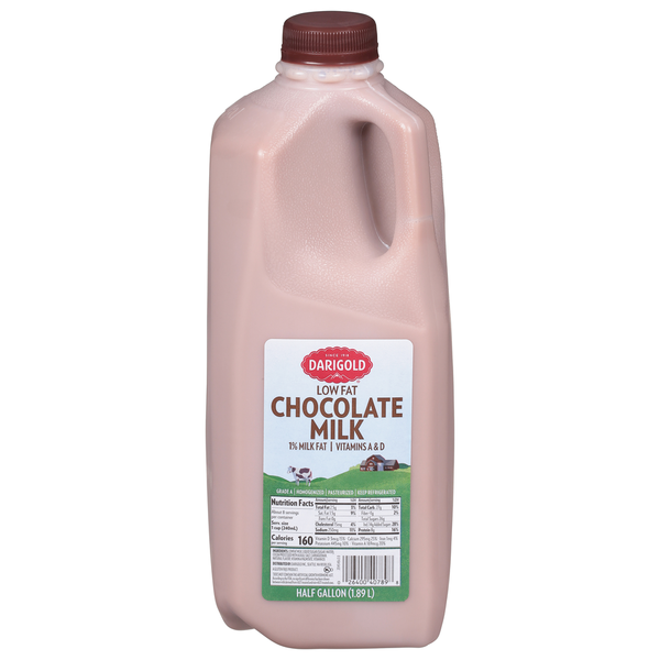 Darigold Milk, Low Fat, Chocolate, 1% Milk Fat Same-Day Delivery