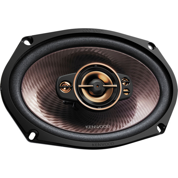 Kenwood 5-Way Car Speaker, 6 x 9 in - Black