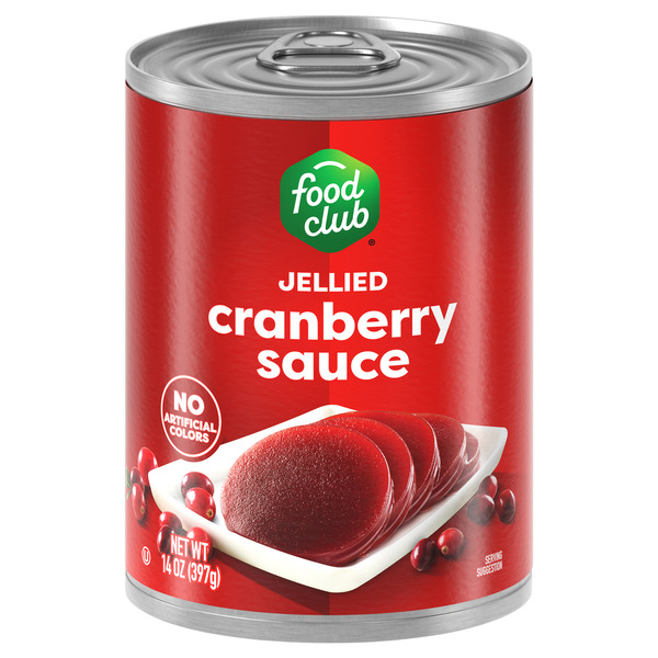 Food Club Cranberry Sauce, Jellied Same-Day Delivery or Pickup