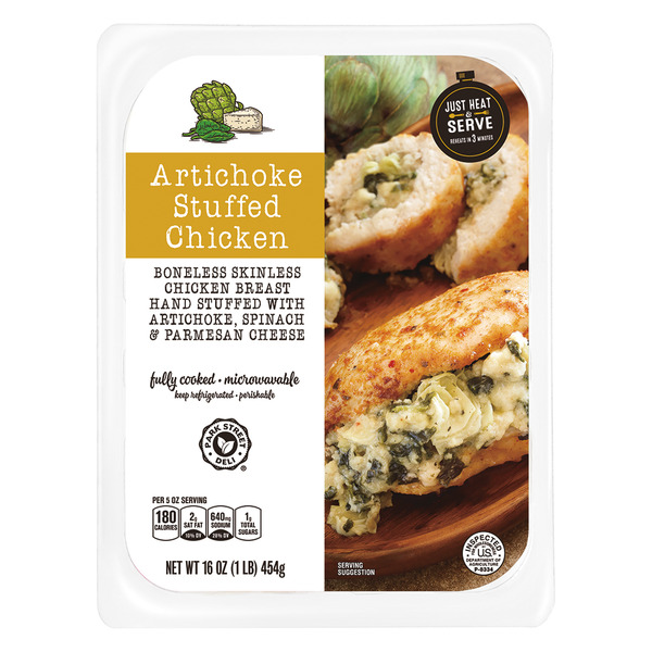 Park Street Deli Artichoke Stuffed Chicken Breast