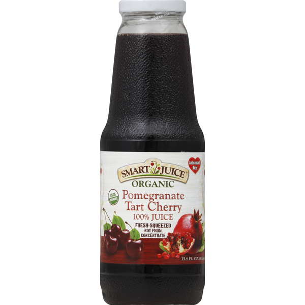 SMART JUICE 100% Juice, Organic, Pomegranate Tart Cherry Same-Day