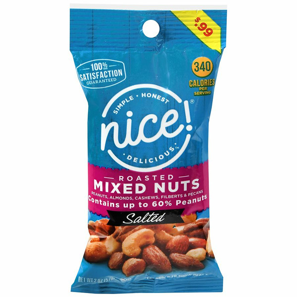 Walgreens Nice! Roasted Salted Mixed Nuts SameDay Delivery Instacart