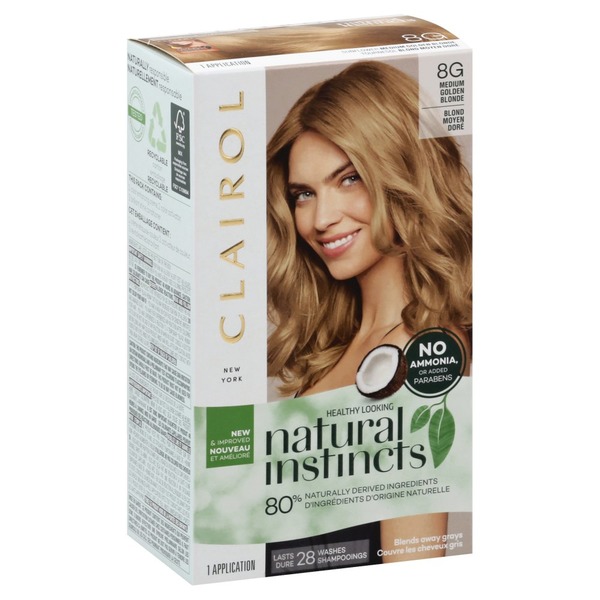 Clairol Hair Color Sunflower Medium Golden Blonde 8g 1 Each