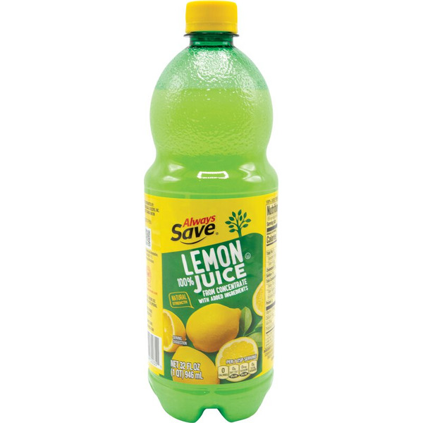 Always Save LEMON JUICE 100 PCT Same-Day Delivery or Pickup | Homeland
