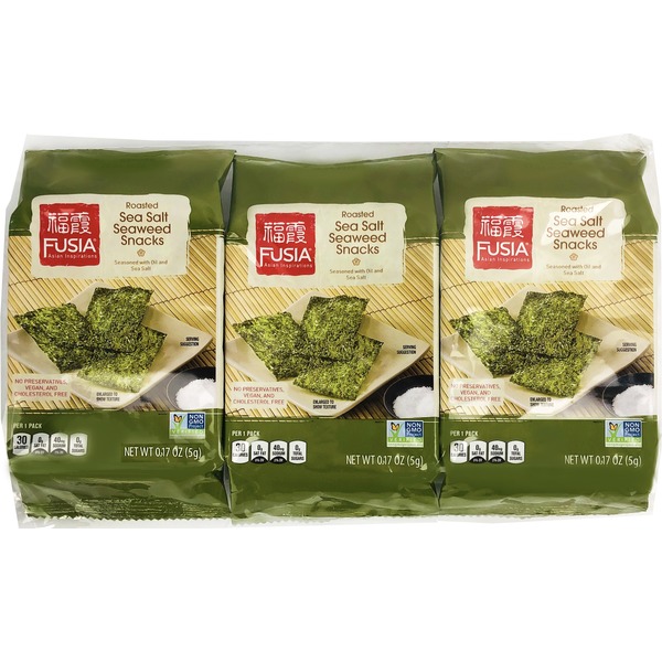 Fusia Roasted Seaweed Snacks