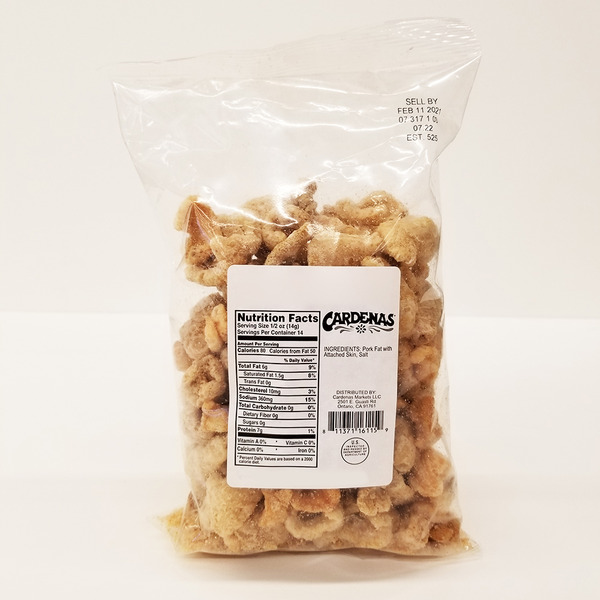 Cardenas Markets Chicharrones Pork Rinds