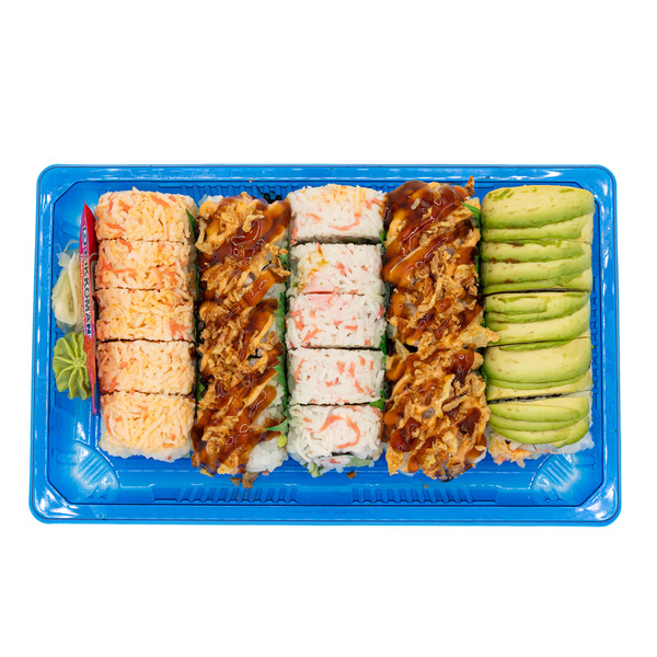 Cooked Sushi Tray for Two Same-Day Delivery or Pickup | Lin's