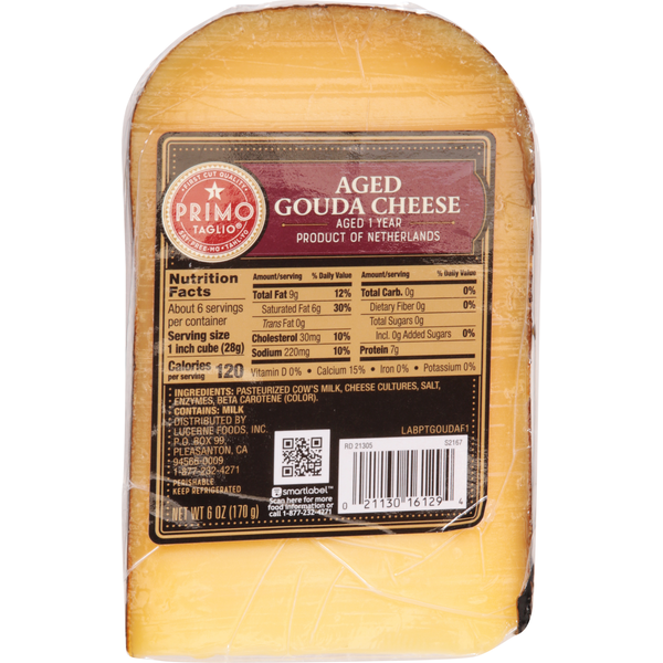 Primo Taglio Cheese, Gouda, Aged
