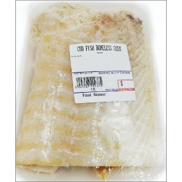 Food Bazaar Boneless Cusk Cod Fish Same-Day Delivery | Instacart