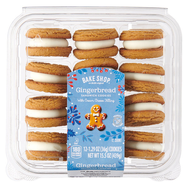 クッキー　0628 Bake Shop Gingerbread Cookie Sandwich Same-Day Delivery or Pickup