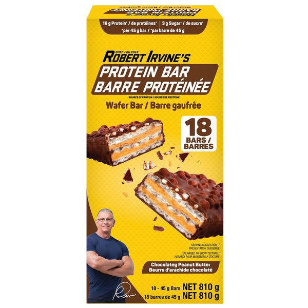 FITCRUNCH Wafer Protein Bars 18 count