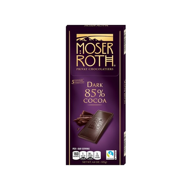t　　　丘染め茶芯ブラック　シルバー　42タロン アポロコンチョ Moser Roth Dark 85% Cocoa Same-Day Delivery or Pickup | ALDI