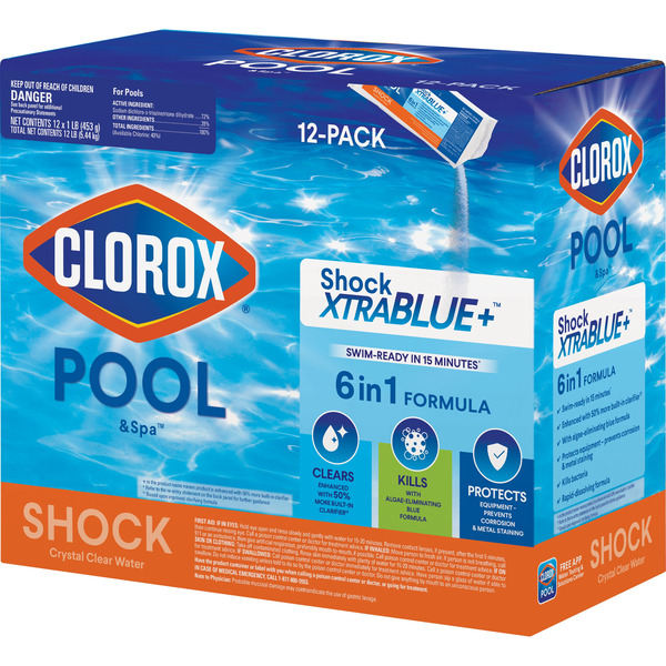 Clorox Pool&Spa 12 -Pack 16-oz Dichlor Pool Shock