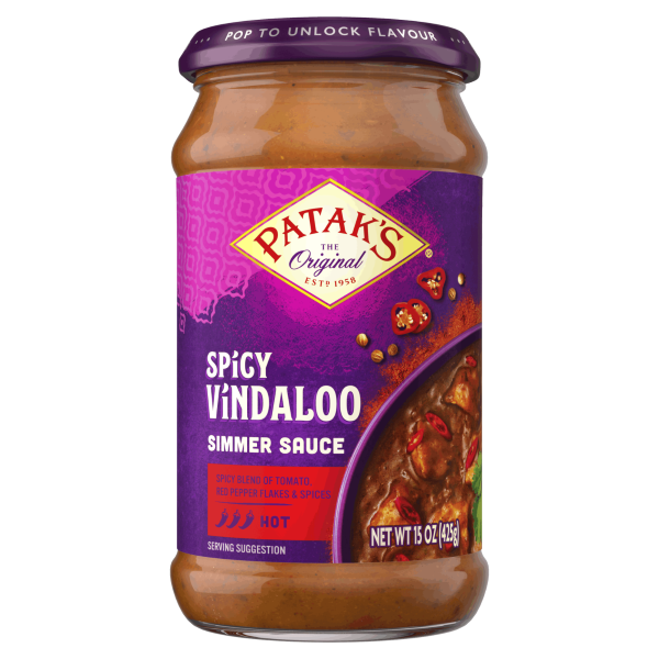 Patak's Spicy Vindaloo Simmer Sauce
