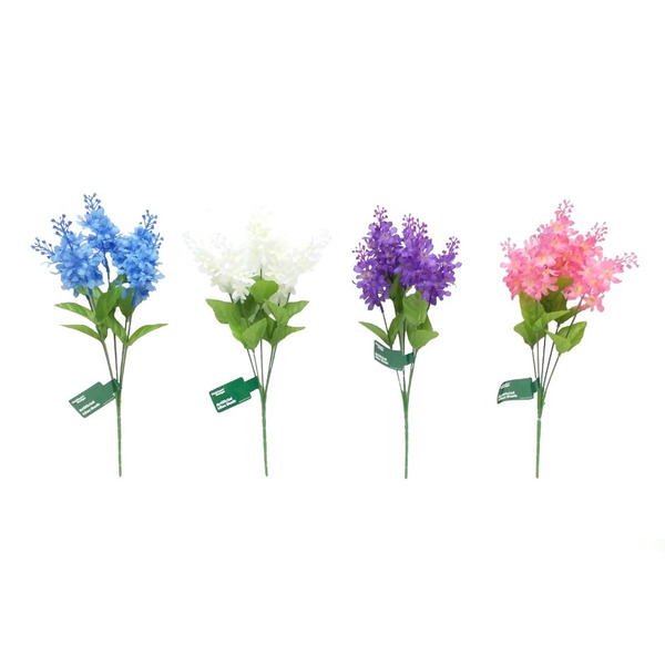 Outdoors By Design Lilac Artificial Floral Bush