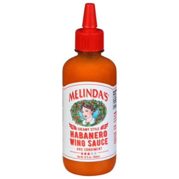Melinda's Creamy Style Habanero Wing Sauce