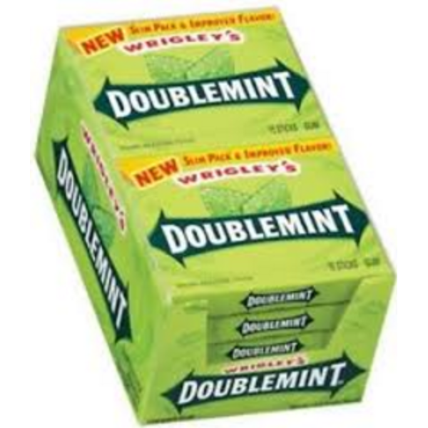 Wrigley's - Doublemint Gum Slim Pack - 10/15 sticks