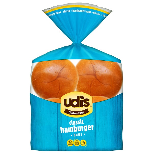 Udi's Gluten Free Classic Hamburger Buns
