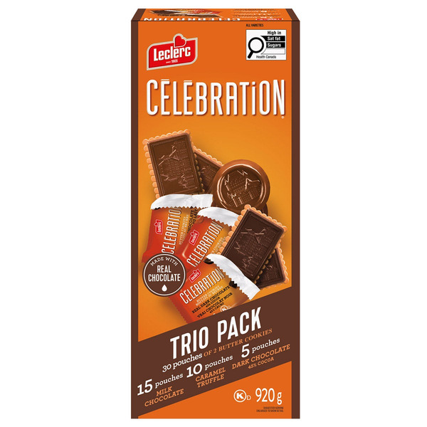 Leclerc Célébration Celebration Trio Pack Butter Cookies
