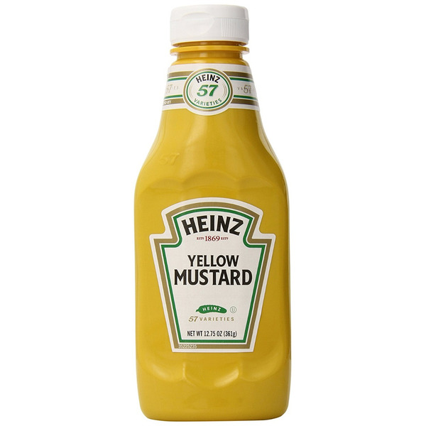 Heinz - Yellow Mustard - 16/12.75 oz Bottle