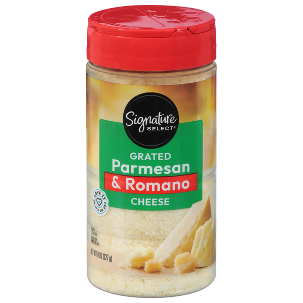 Signature SELECT Parmesan & Romano Grated Cheese
