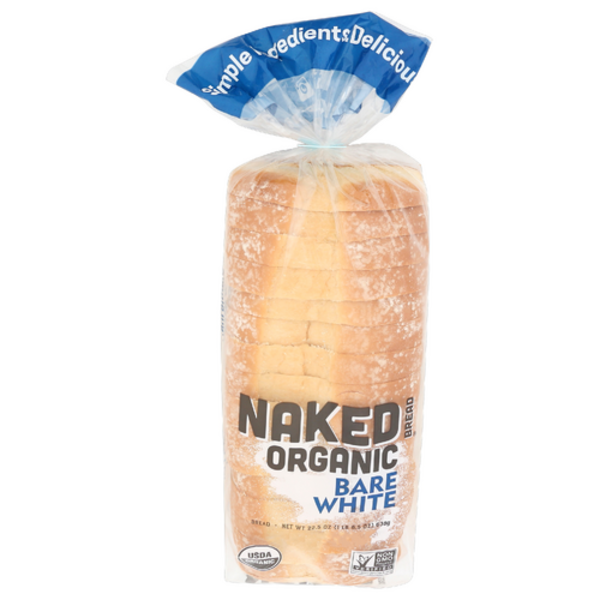 Naked Bread Organic Bare White Bread Sandwich Bread Same-Day