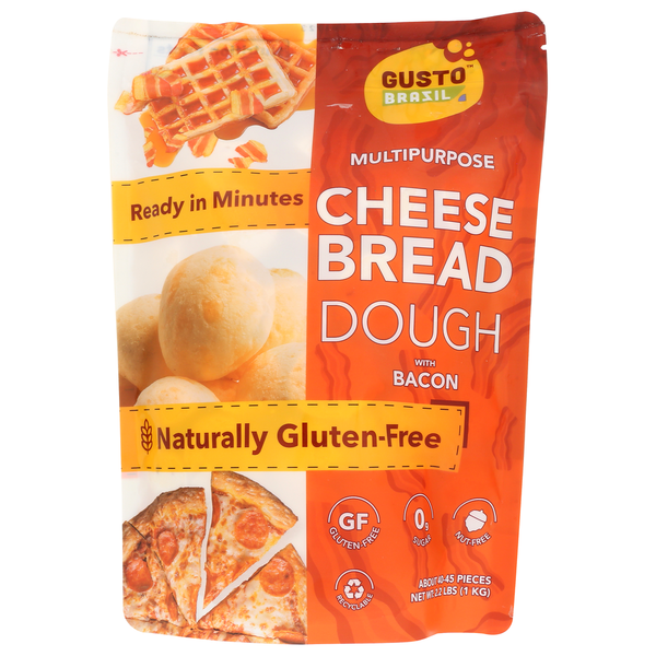 Gusto Brazil Multipurpose Cheese Bread Dough Same-Day Delivery or