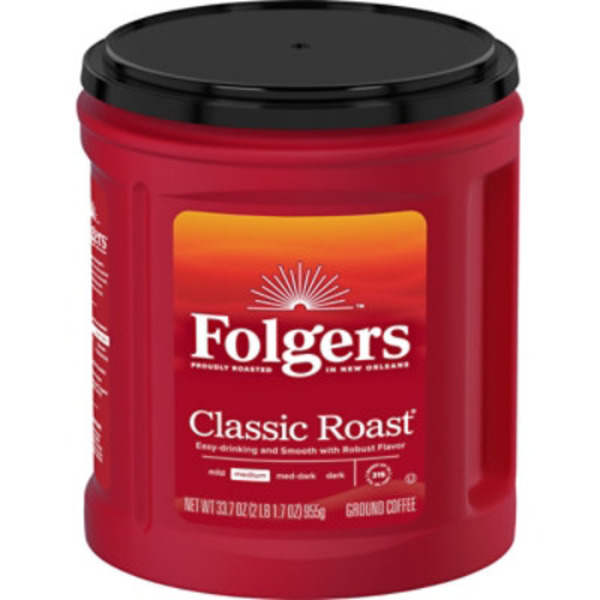 Folgers Ground Medium Classic Roast Coffee