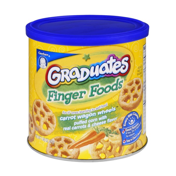 gerber finger food