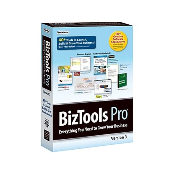 Staples Individual Software Biz Tools Pro 3 for 1 User for Windows ...