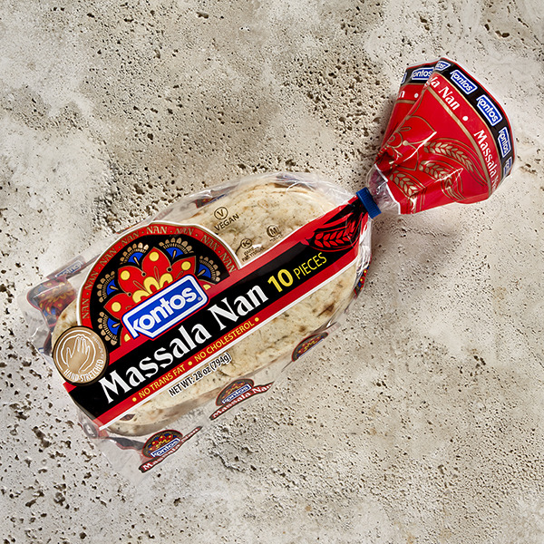 Kontos - Massala Nan Flatbread - 28oz - 12/10ct