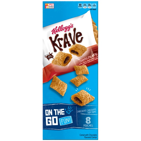 Kellogg's Krave Chocolate Cereal (0.67 oz) Instacart