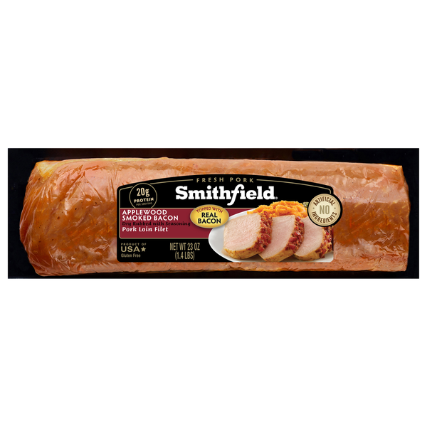 Smithfield Applewood Smoked Bacon Marinated Loin Filet