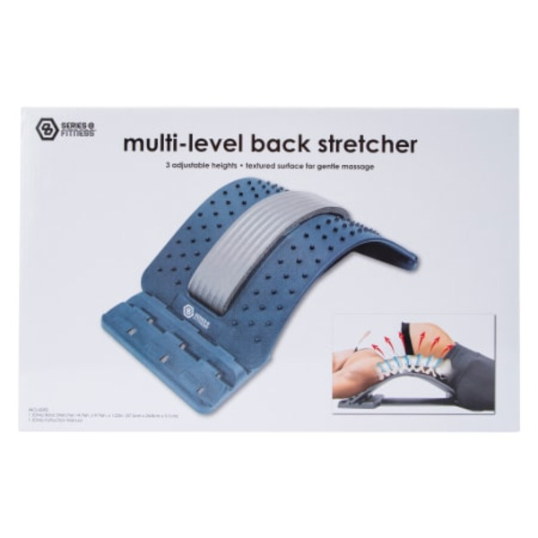 Series 8 Fitness Multi-Level Back Stretcher, 14.76 x 9.76 Inch