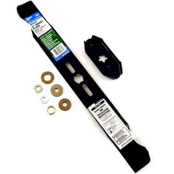 Arnold 21 in. Universal 3-in-1 Mulching Lawn Mower Blade for Bolens, Craftsman, Huskee, Husqvarna, Lawn-Boy and MTD Mowers