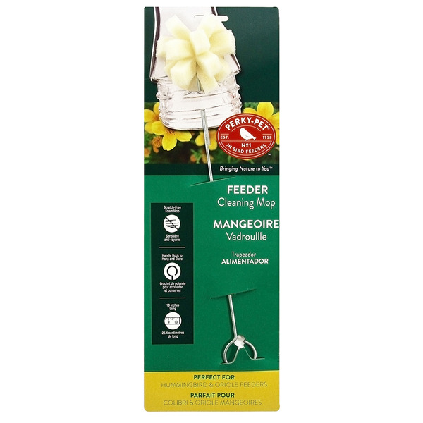 Perky-Pet Bird Feeder Foam Cleaning Mop