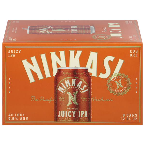 Ninkasi Brewing Company Beer, Juicy IPA, Prismatic Same-Day