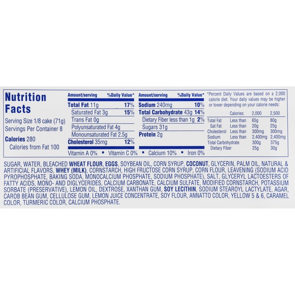 Entenmanns Lemon Crunch Cake Recipe