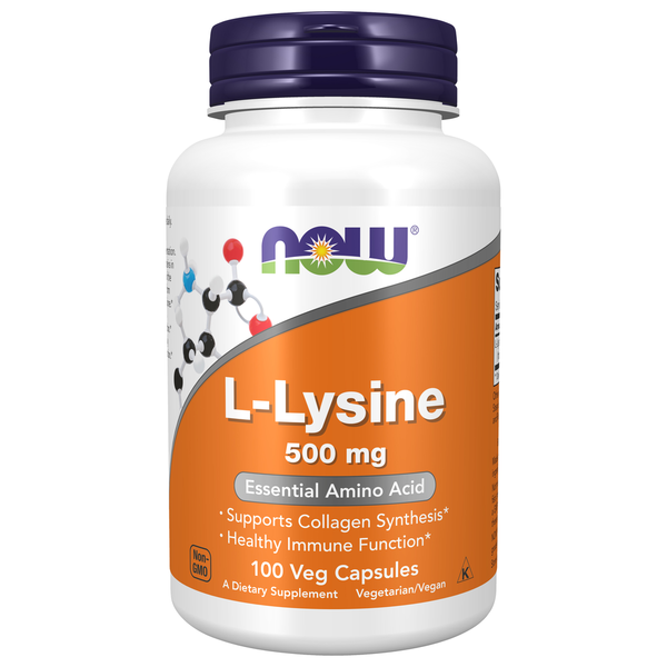 NOW L-Lysine, 500 mg, Veg Capsules Same-Day Delivery or Pickup