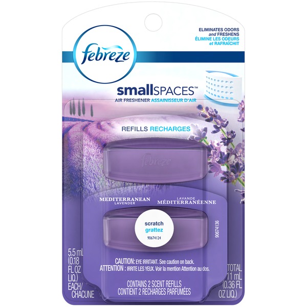 Febreze Small Spaces Febreze SmallSpaces Mediterranean Lavender Refills