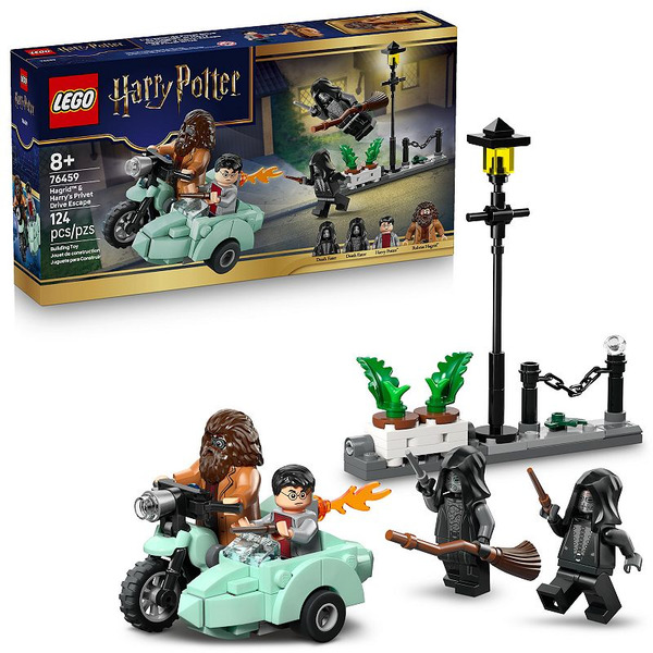 LEGO Harry Potter Hagrid & Harry’s Privet Drive Escape Building Set 124 Piece